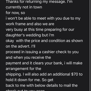 BEWARE OF THESE SCAMMERS